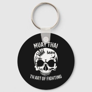 Llavero Skull Muay Thai - Nak Muay, regalo de Kickboxing