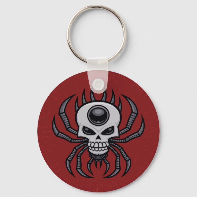 Llavero Skull Spider (Anverso)