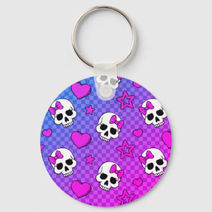 Llavero Skully Pop Kawaii
