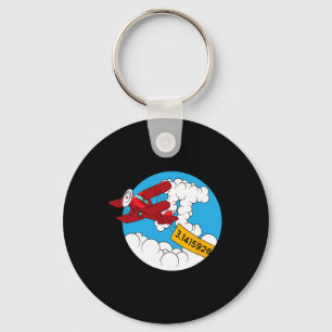 Llavero Sky Airplane Funny Maths Nerthday Gift Pi Day