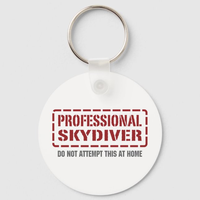 Llavero Skydiver profesional (Anverso)