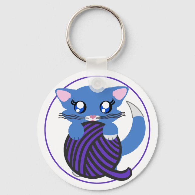 Llavero Skye Toon Kitty Kitten Keychain (Anverso)