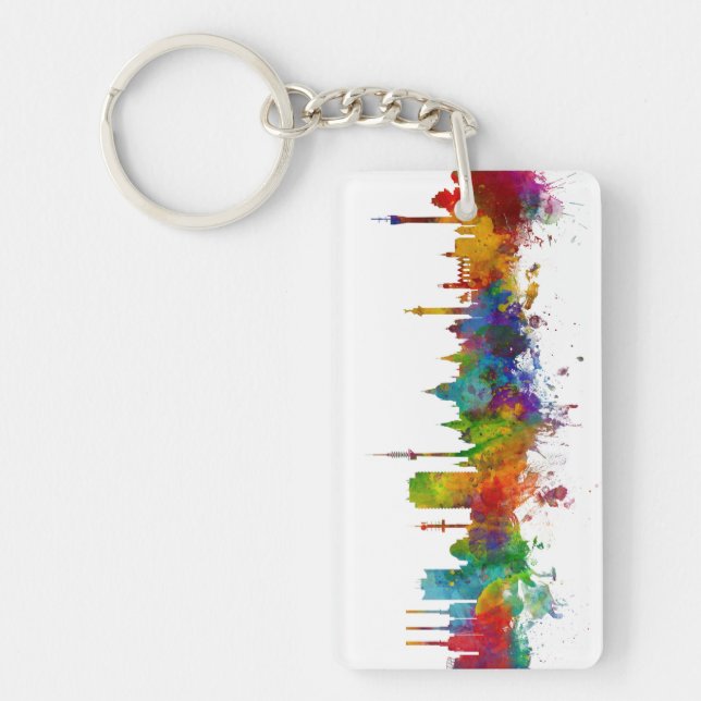 Llavero Skyline Alemania de Hannover (Frente)