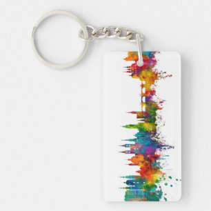 Llavero Skyline Alemania de Würzburg