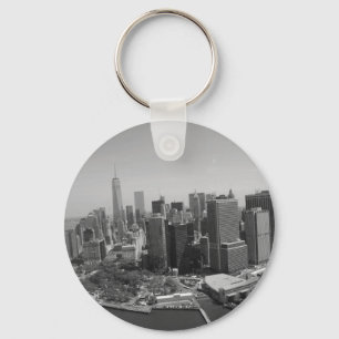 Llavero Skyline Black White New York