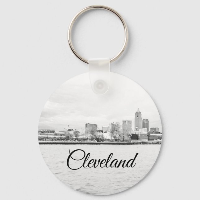 Llavero Skyline Cleveland Ohio (Anverso)