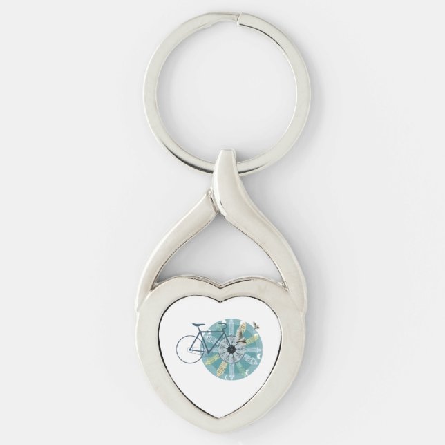 Llavero Skyline de Ámsterdam (Anverso)