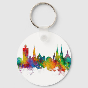 Llavero Skyline de Bielefeld Alemania