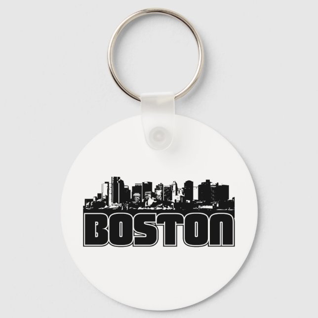 Llavero Skyline de Boston (Anverso)