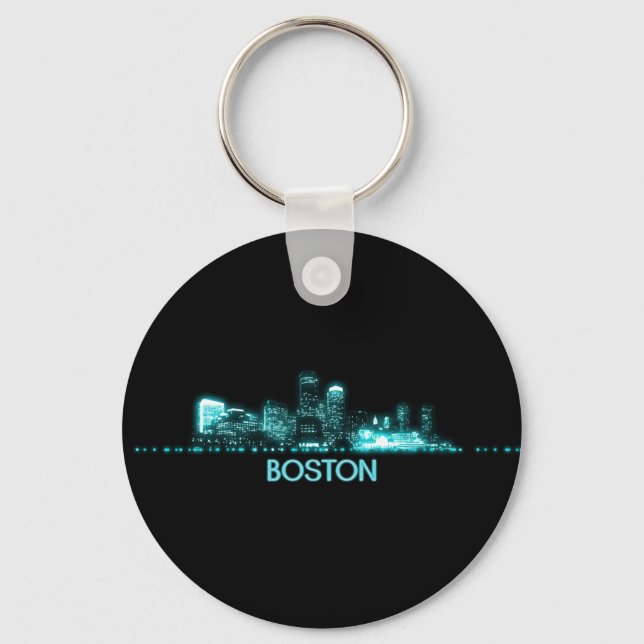 Llavero Skyline de Boston (Anverso)