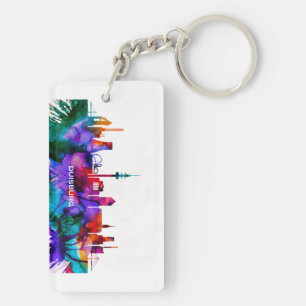 Llavero Skyline de Duisburg