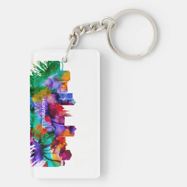 Llavero Skyline de Huntsville (Atrás)