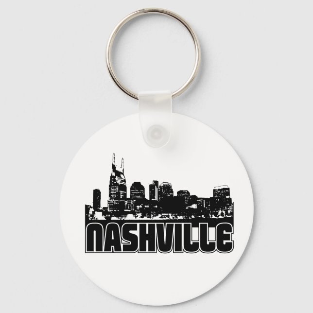 Llavero Skyline de Nashville (Anverso)