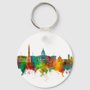 Llavero Skyline de Washington DC