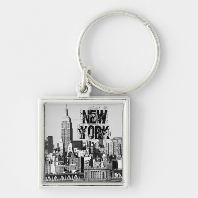 Llavero Skyline II de NYC (Frente)