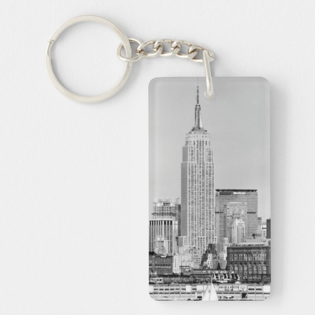 Llavero Skyline IV de NYC (Frente)