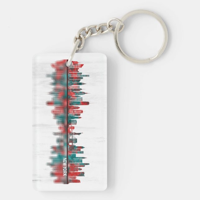 Llavero Skyline New York (Atrás)