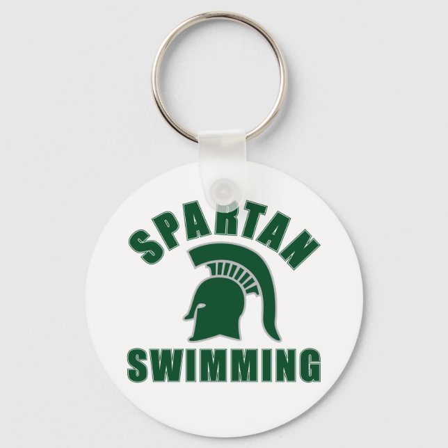 Llavero Skyline Spartan Swimming Keychain (Anverso)
