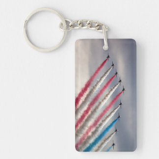 Llavero Skyward Glory: Patriotic Flyover Keychain