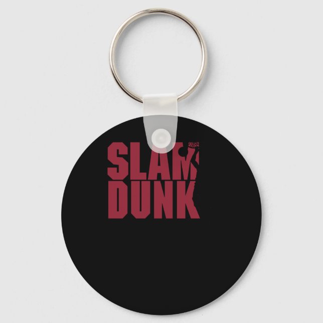 Llavero Slam Dunk de Baloncesto (Anverso)