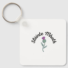 Llavero Slànte Mhath Square Keyring