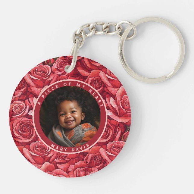 Llavero Sleek Fathers Day Ideas Rose (Atrás)