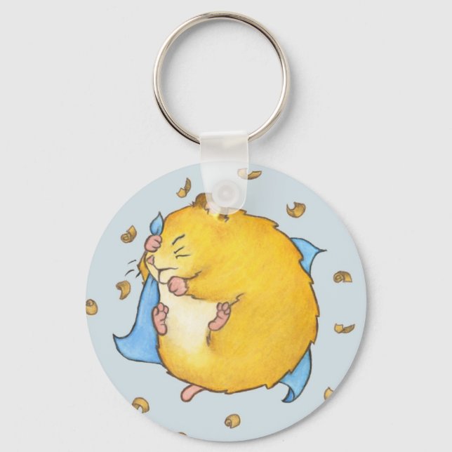 Llavero Sleeping Hamster Ted (Anverso)