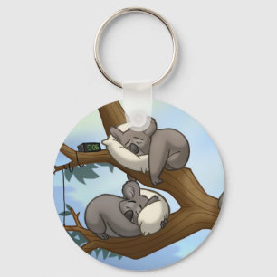 Llavero Sleeping Koala Keychain