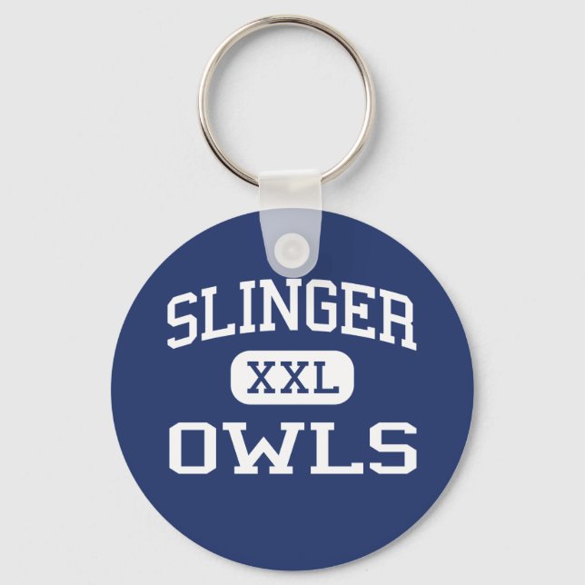 Llavero Slinger - Lechuzas - Secundaria - Slinger Wisconsi (Anverso)