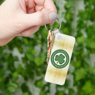 Llavero SlipperyJoe celebra el Día de San Patricio Iris