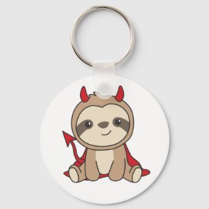 Llavero Slote Halloween Cute Devil Witch Costume Keychain