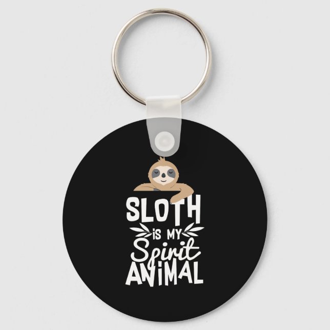 Llavero Slote is My Spirit Animal Funny Keychain (Anverso)