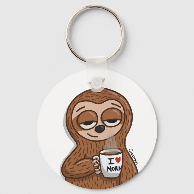 Llavero Sloth Coffee (Anverso)