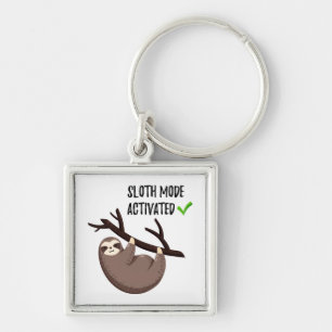 Llavero Sloth dice Modo de ranura activada