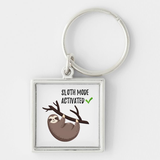 Llavero Sloth dice| Modo de ranura activada (Frente)