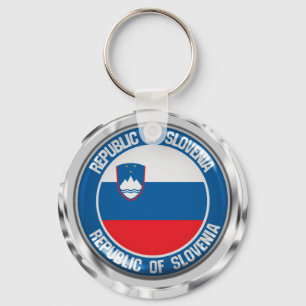 Llavero Slovenia Round Emblem