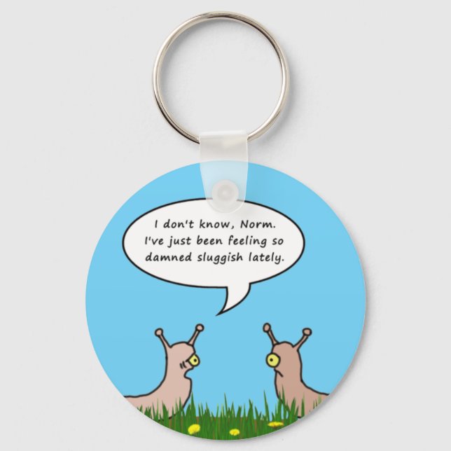 Llavero Sluggish Keychain (Anverso)