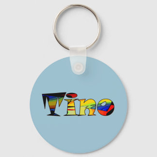 Llavero Small blue keychain for Tino