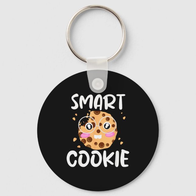 Llavero Smart Cookie - Funny Idiom Joke Tee  (Anverso)