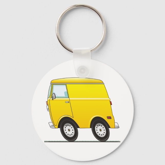 Llavero Smart Van Yellow (Anverso)