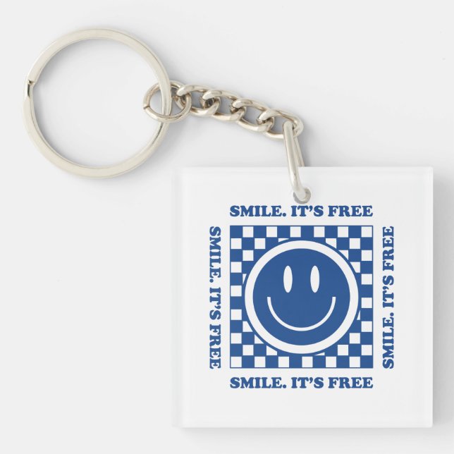 Llavero Smile It's Free (Frente)