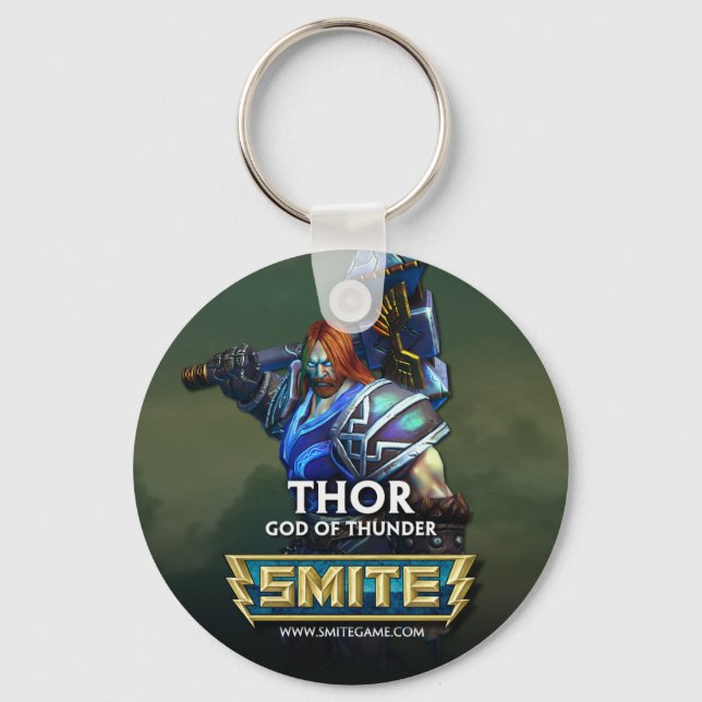 Llavero SMITE: Thor, Dios del trueno (Anverso)