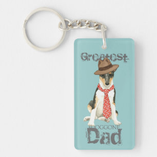 Llavero Smooth Collie Dad