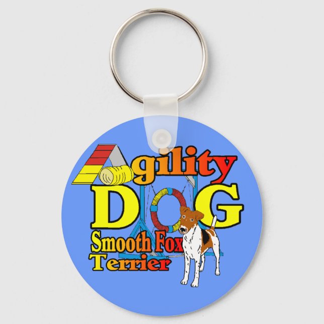 Llavero Smooth_Fox_Terrier_Agility (Anverso)