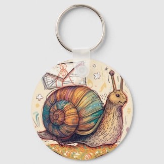 Llavero Snail Mail Keychain