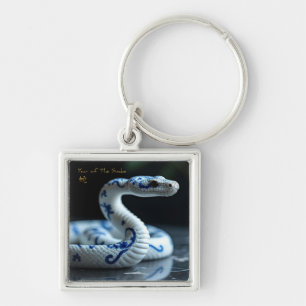 Llavero Snake chino de Año Nuevo 2025 Porcelana MSqK