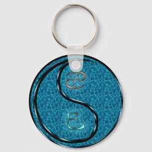 Llavero Snake de cáncer y agua