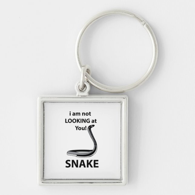 Llavero Snake No te estoy mirando (Frente)