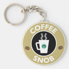 Llavero Snob por café, humor por café