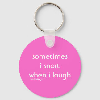 Llavero snort laught keychain